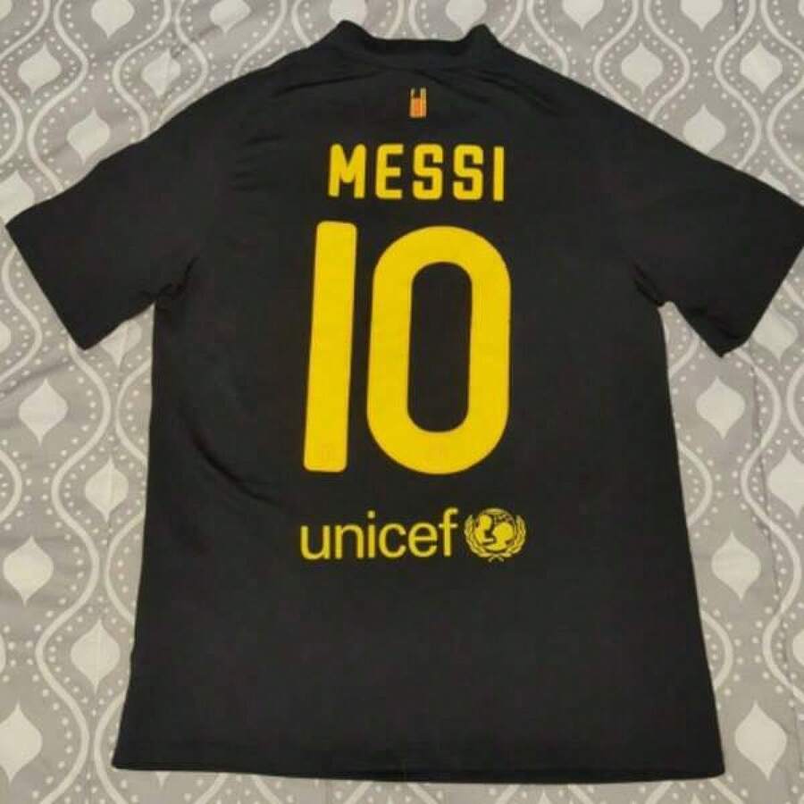 Super Value Hot  T-Shirt Full Size S-5XLMEN'S FC BARCELONA 2011 2012 LIONEsL MESSIs FOOTBALL SOCCER SHIRT JERSEY SIZE S Suitable Gift For Fans HR001 - màu đen - Xem 1