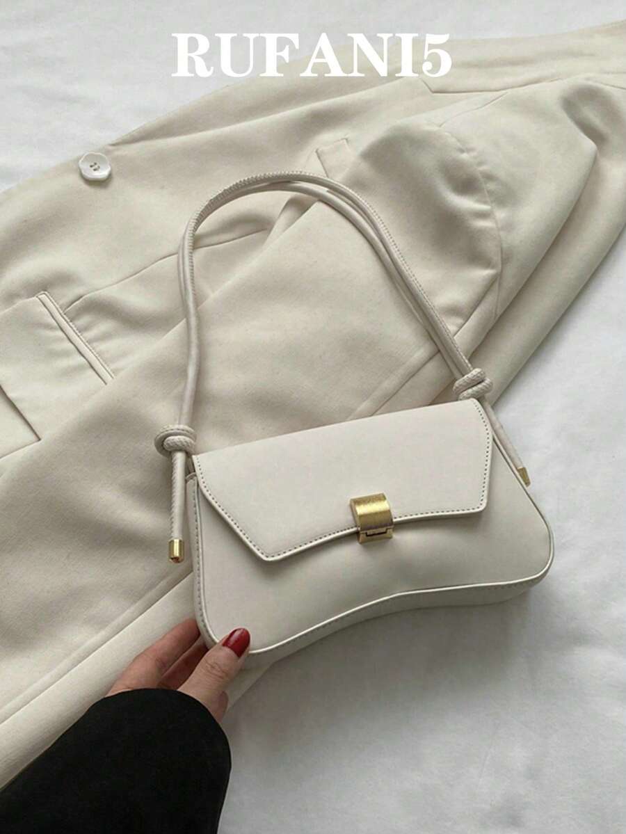 Nhẹ , Thương vụ Hàng ngày Trắng Đập nhẹ Cái túi Retro Chi tiết nút thắt Da giả Đối với Cô gái tuổi teen NỮ Cao đẳng Sinh viên , & Cổ cồn trắng Công nhân
工人 Hoàn hảo Cho văn phòng , Cao đẳng , Làm việc , Làm Việc , Commute , Ngoài trời , Du lịch , - Màu be - Xem 1