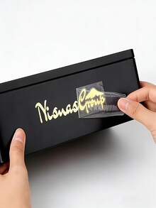 Pegatina de transferencia de color personalizada, Impresión UV, Pegatina de transferencia personalizada, Pegatinas de etiquetas de nombre personalizadas, Pegatinas de calcomanías personalizadas, Pegatinas de nombre, Pegatinas de fecha, Hecho a mano, Caligrafía, Pegatinas de boda - Multicolor - Ver 4