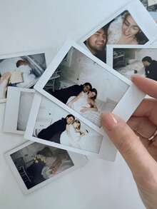 Customized Photo Printing - Personalized Photo Printing, Personalized Couple Photo Art Pieces Ready To Frame, DIY Birthday Anniversary Gift, Valentine's Day Romantic Gift, Personalized Photo Cards - Multicolor - View 6