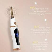 便携式睫毛夹，3种温度模式，LED显示屏防止烫伤，持久耐用300mAh电池 - 彩色 - 查看 7