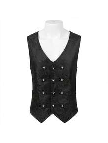 Men Cosplay Clothing - Three-breasted Vest - View 1