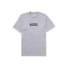 Supreme Futura Box Logo Tee Heather Grey - Multicolor - View 1