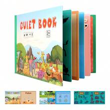 TendenciaLibro Interactivo Montessori, Libro Silencioso Para Niños Color AnimalCalidad premium - Animal - Ver 2