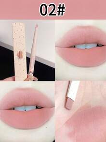 哑光咖啡色唇线笔，高显色度，持久不脱妆，顺滑易涂，哑光妆效，适合女性和女孩，冬季必备，Y2K时尚单品，生日、情人节礼物佳选，派对必备，最佳颜色 - 彩色 - 查看 13