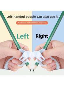1/2/3/4/5/10PCS Pencil Grip Posture Corrector, Beginner Pen Control Training Grip, Random Color, Back To School - Pen Grip for Beginners - View 3