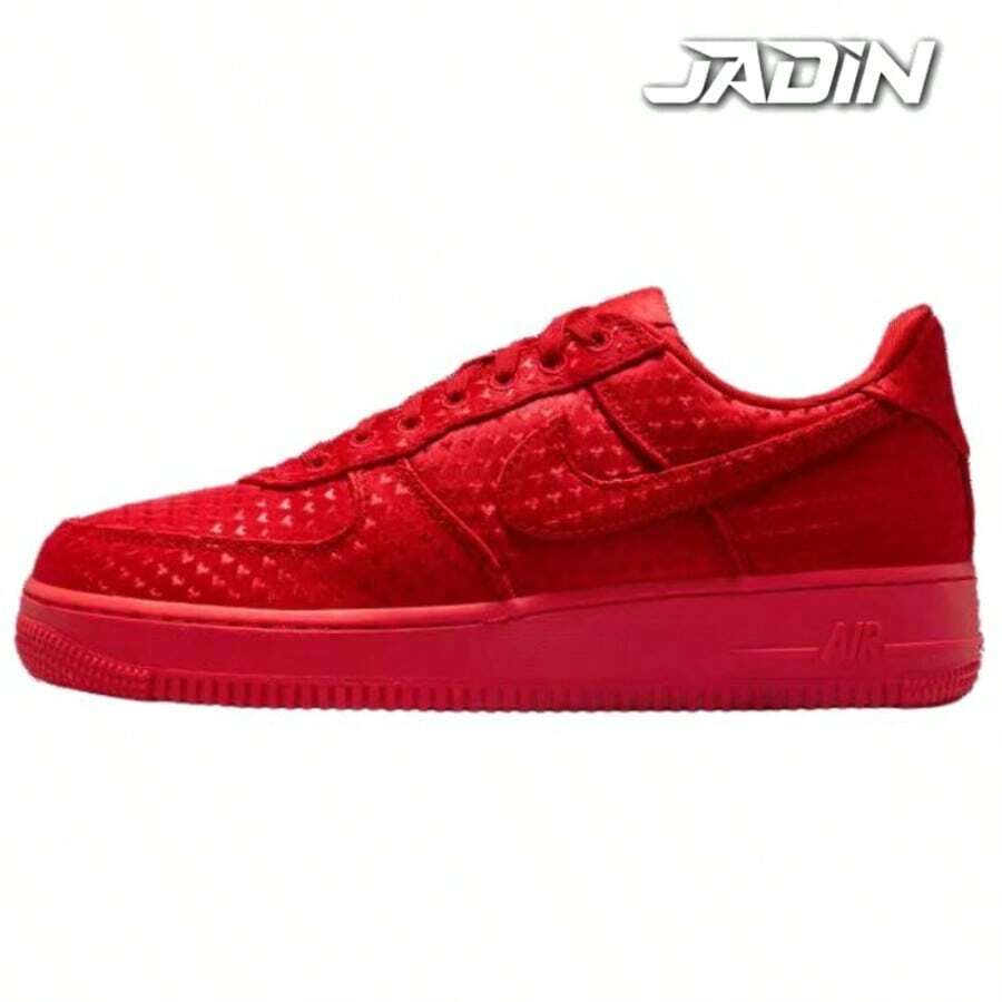 Nike Air Force 1 Low '07 SE Love Is In The Air Red Women's IQ9965-600 | Classic, Comfortable - 絲綢紅 - 查看 1
