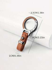 多色时尚锌合金汽车钥匙扣，多功能高品质男士创意防丢钥匙扣，奢华腰挂金属钥匙扣，摩托车钥匙扣 - 多色 - 查看 6