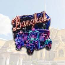 1/2pcs Resin Thailand Bangkok Pattaya Phuket Elephant, Grand Palace, Jade Buddha Temple Fridge Magnet, Tuk Tuk Car Landmark Souvenir, Meaningful Creative Gift Collection, Southeast Asia Thailand Trip Chiang Mai Hua Hin - Multicolor - View 15