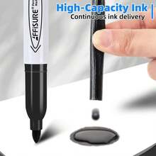 Affisure Permanent Markers Assorted Colors Set, 8 Colored Markers 8 Pack, Fine Point,Works On Wood, Plastic, Metal, And More, For Adults, Artist, Taecher, Kids - Màu A - Xem 5