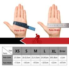Skeleton Cycling Gloves Motorcycles Gloves Off-Road Vehicle MTB, Bicycle Gloves Shock Absorption Non-Slip Touch Screen Design,for Various Outdoor Sports. - Blanco - Ver 3