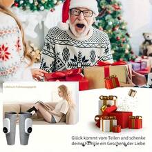 无线腿部按摩器，三种模式，包括气压按摩和加热，提供加热小腿和足部按摩，三种强度可调，单腿适用，2000mAh电池 - 彩色 - 查看 9