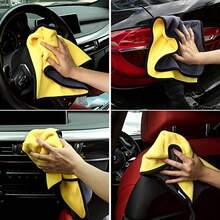 3pcs Car Washing Kit Car Care Cleaning Cloth/Car Wash Sponge/Microfiber Car Wash Mitt, Thickened Car Wash Towel, Car Washing Gloves - 3pcs Car Washing Kit - View 8