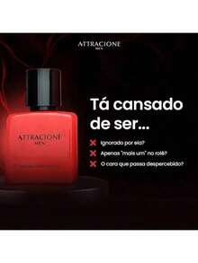 Attracione Men (Men's Perfume With Activated Pheromones) - 木質香調 - 查看 4