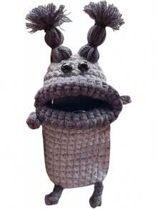 2026Funny Handmade Crochet Key Holder, 3.4" Handwoven Car Key Cover Case, Cute Pocket Lighters Bag Key Fob Cover Case (#21) At Men's Clothing Store - #21 - Xem 11