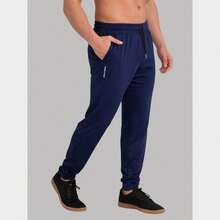 Premium Men's Jogger Pants With High Elasticity And Comfort - Màu xanh hải quân - Xem 2