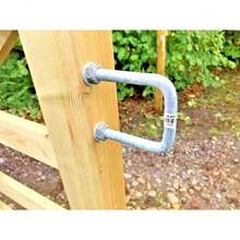 Hunting Gate Latch With Double Leg Gate Striker Lift Type Equestrian Equine Farm - Multicolor - View 4