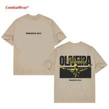 COMBATWEAR Charles Oliveira Illuminated By God Tee, Do Bronx  Fighter T-Shirt,  Fan Custom Graphic Design, Gift For  MMA Fans - Màu be - Xem 1