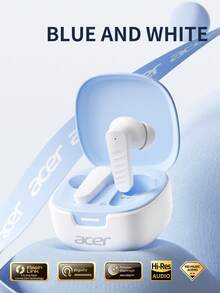 Tai nghe Bluetooth không dây nâng cấp của Acer, kiểu dáng nhét tai, nhiều màu sắc để lựa chọn, âm thanh nổi trầm sâu, khử tiếng ồn thông minh, chất liệu silicon mềm mại tạo cảm giác thoải mái, phù hợp cho thể thao, chạy bộ, đạp xe, tương thích với điện thoại và máy tính bảng, phiên bản mới năm 2026. - Một cỡ - Xem 18