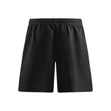 Set de tricou bărbătesc cu mânecă scurtă, guler rotund și pantaloni scurți cu șnur în talie, potrivit pentru stilul casual, vacanță, petrecere, birou zilnic, afaceri minimaliste, set de tricou stilat, excelent pentru purtare personală sau cadou pentru prieteni - Negru - Vizualizare 7
