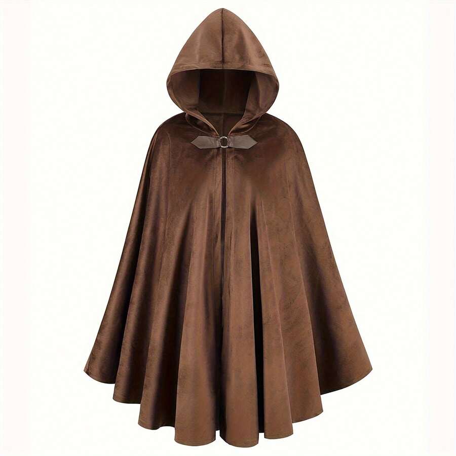 Medieval Pirate Robe Costume, Suitable For Easter Holiday Party, Unisex - Khaki - View 1