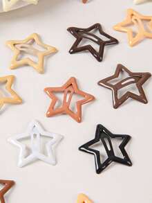 875pcs Girls' Butterfly Clip, Casual Side Bangs Clip, Fringe Clip, Duck Clip, Minimalist Versatile Hair Accessories Set, Suitable For Daily Use - Multicolor - View 6