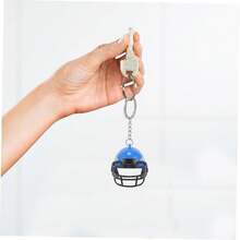 Football Helmet Keychain Bag Pendant, Suitable For Backpacks, Eye-Catching Sports Souvenir, Unique Women's Football Decorative Keyring, Smooth Surface Design - 1 - Xem 7