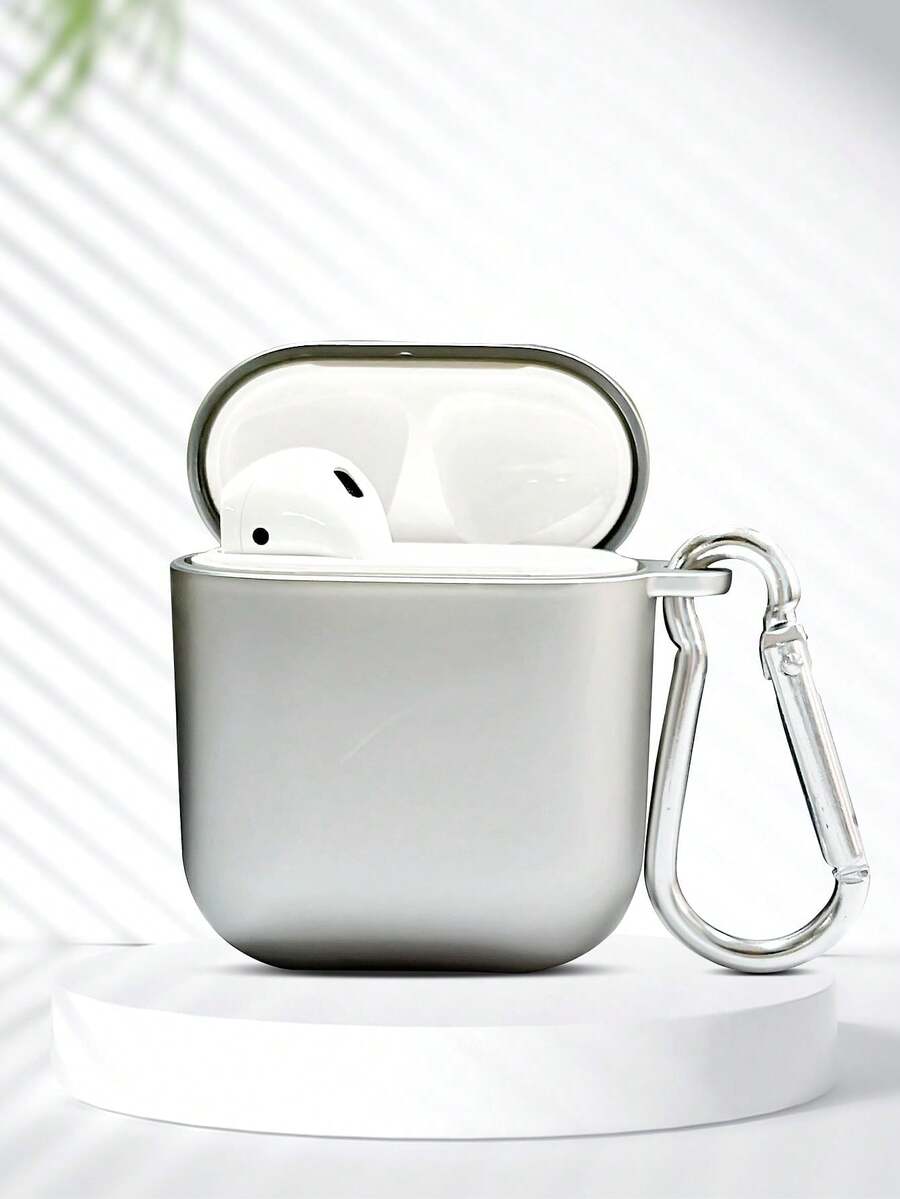 TPU电镀哑光银色保护壳，兼容 1/2代、Pro 1/2代 - 銀色 - 查看 1