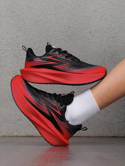 Jifffly Zapatillas de running profesionales para mujer, primavera 2026, con suela antideslizante, suave y amortiguadora para saltar la cuerda y maratón, con rodilleras para hombres