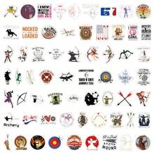 61 PCS Archery Stickers Aesthetics Stickers Scrapbooking, Diary, Laptop, Bumper, Skateboard, Water Bottle, Computer, Phone Greeting Cards, Photo Albums, Furniture, Stickers - Multicolor - View 4