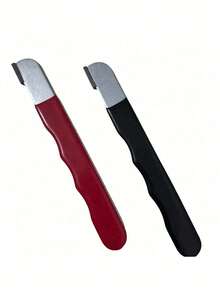 1/2 Pieces (Random Matte Finish) Scissor Sharpener, Pruning Shears Blade Opener, Sharpening Tool, Knife Sharpener, Home Whetstone, Quick Sharpener, Whetstone, Kitchen Utensil, Portable Whetstone, Compact Sharpener, Scissors And Knife Blade Opener Tool - Multicolor - View 6