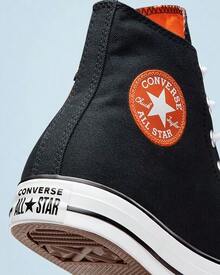 Converse Women Casual Athletic Shoes - Black - View 8