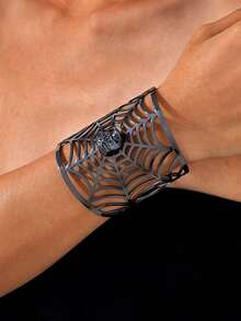 1 chiếc vòng tay kim loại hình móng vuốt ma phong cách Gothic Punk, có thể cá nhân hóa, thích hợp cho các bữa tiệc theo chủ đề ngày lễ, dạ hội, quán bar, hip-hop đường phố, quà tặng cho bạn bè và gia đình. - Phong cách vuốt ma - Xem 11