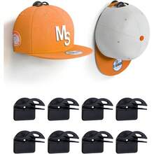 New Cap Hooks - Baseball Cap And Snapback Hat Storage Hooks - Adhesive Hat Hooks And Holder - Multicolor - View 11