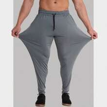 Men's Sports Jogger Pants In DriFit Premium With High Elasticity And Comfort - Xám - Xem 2