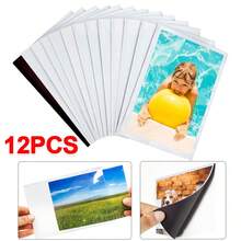 PACK OF 12 Magnetic Photo Fridge Display Frame Picture Pockets Clear 4" X 6" - A - View 5