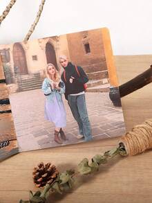 Customized Photo Printing - Personalized Photo Printing, Personalized Couple Photo Art Pieces Ready To Frame, DIY Birthday Anniversary Gift, Valentine's Day Romantic Gift, Personalized Photo Cards - Multicolor - View 9