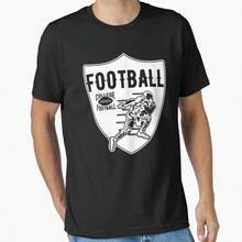 football Essential T-Shirt - Negro - Ver 1