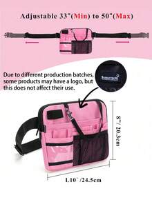 1pc Nurse Waist Bag With Medical Supplies Pocket, Nurse Waist Belt Tool Bag With Tape Fastener, Can Hold Stethoscope, Bandages, Scissors And Other Medical Supplies - Multicolor - View 5