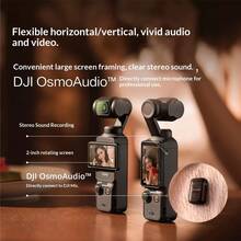 DJI Pocket 3 Phiên bản Du lịch Siêu nhẹ Hoàn toàn Mới | Camera Gimbal Bỏ túi | Ổn định hình ảnh 4K Ultra HD | Quay phim theo dõi thông minh | Thiết bị ghi hình du lịch | Thiết kế nhỏ gọn, di động | Hợp tác với các công ty bảo hiểm du lịch toàn cầu | Được các blogger du lịch khuyên dùng | Camera Gimbal cầm tay 1 inch | Quay phim theo dõi AI | Quay phim tua nhanh | Hỗ trợ phát trực tiếp | Ghi hình thể thao ngoài trời | Tạo Vlog du lịch | Áp dụng cho nhiều tình huống | Chức năng toàn diện & Ngoại hình tuyệt vời - Máy ảnh + Vỏ bảo vệ + Dây đeo cổ tay + Bộ sạc + Tay cầm có ren - Xem 3