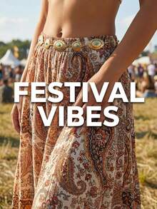 1件波西米亚风格绿松石镶嵌雕花金色腰链，女士时尚夏季身体饰品，适合海滩派对和节日礼物 - 金色 - 查看 3