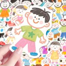 100张可爱卡通涂鸦风格乡村主题季节性DIY贴纸 - 彩色 - 查看 5