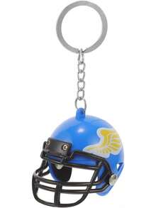 Football Helmet Keychain Bag Pendant, Suitable For Backpacks, Eye-Catching Sports Souvenir, Unique Women's Football Decorative Keyring, Smooth Surface Design - 1 - Xem 10