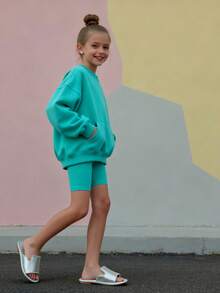 2026 Summer 3-12 Years Old Girls Silver PU Leather Flip-Flop Sandals, Non-Slip Soft Bottom Open Toe Princess Style, Suitable For Birthday Party, Beach Vacation And Daily Wear - Silver - View 11