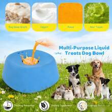 2026 New Pet Slow Feeder Non-Slip Spherical Dog Lick Bowl Anti-Choke Aid Digestion Universal For Small And Medium Dogs - 藍色 - 查看 4
