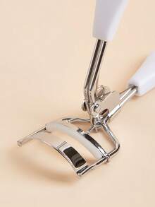 1个专业睫毛夹 + 10个替换垫，持久耐用，打造更长更浓密的睫毛 - 易于使用，轻松塑形，不夹睫毛，专业美容工具，居家/旅行/商务用途，可分销，送礼佳品，家居装饰，梳妆台，卧室，价格实惠，情人节礼物，赠品，旅行必备，平价好物 - 白色 - 查看 4