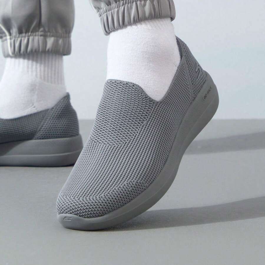 Skechers New Men's Casual Shoes With Durable, Breathable Mesh Upper, Comfortable And Easy To Wear. - Grey - View 1