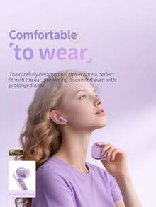 Earbud Bluetooth Nirkabel Acer OHR503, Desain In-Ear, Peredam Kebisingan Panggilan, Suara Stereo 3D, Kotak Pengisian Daya 250mAh, Kompatibel dengan Ponsel iOS/Android, Gaya Wanita, Tersedia Berbagai Warna - Satu-Ukuran - View 8