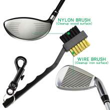 3X Double Sided Golf Cleaning Wire Nylon Brush Groove Cleaner Club Ball - Cleaning Brush - View 5