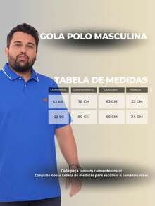 High-Quality 100% Cotton Polo Shirt, Basic Men's T-Shirt, Plus Size Model, All Year Round, Polo Shirt, Plus Size. - Blue Pen - View 6